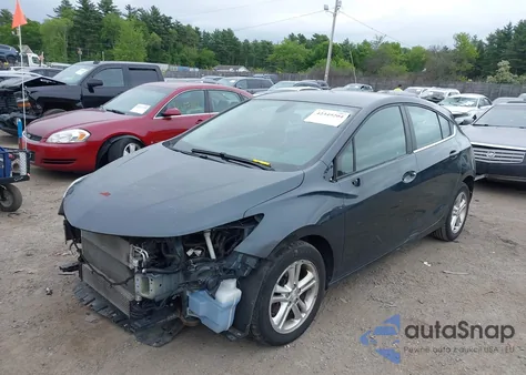 2018 Chevrolet Cruze Lt Auto из США, поврежденный, VIN 3G1BE6SM4JS621466